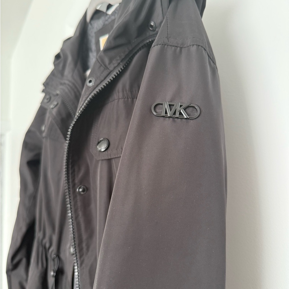 Michael Kors Black Hooded Jacket